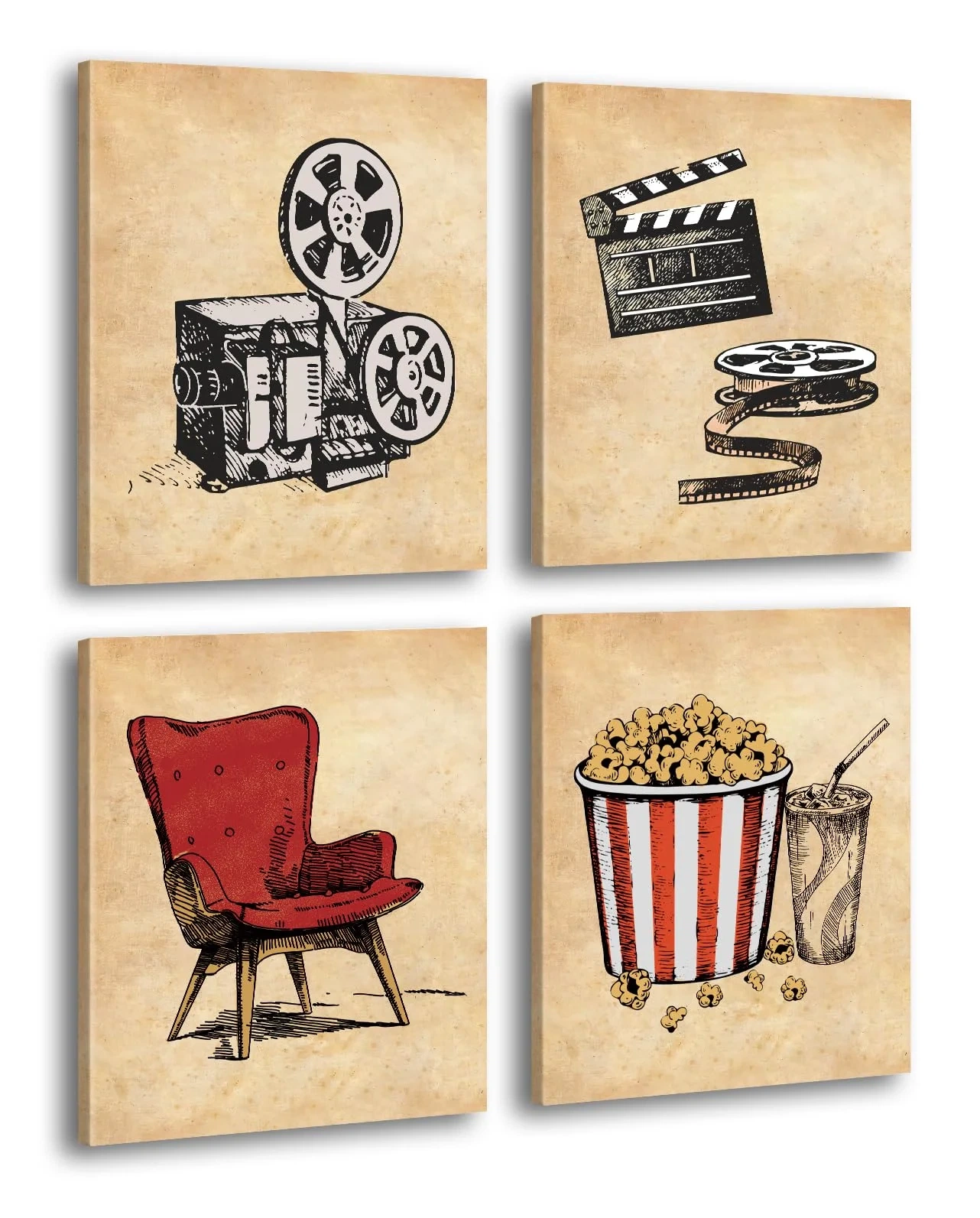 复古电影院装饰艺术